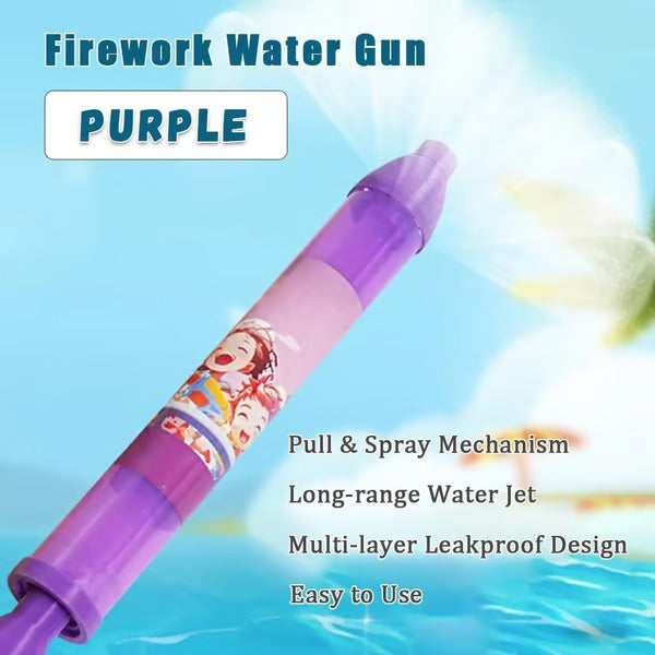 Wasserpistole mit Feuerwerk-Sprühmuster für Outdoor-Spaß -    Zorenza
