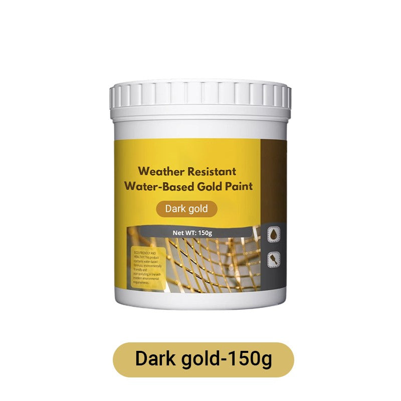 Metallic-Goldfarbe – Wetterbeständiges Finish auf Wasserbasis - Zorenza