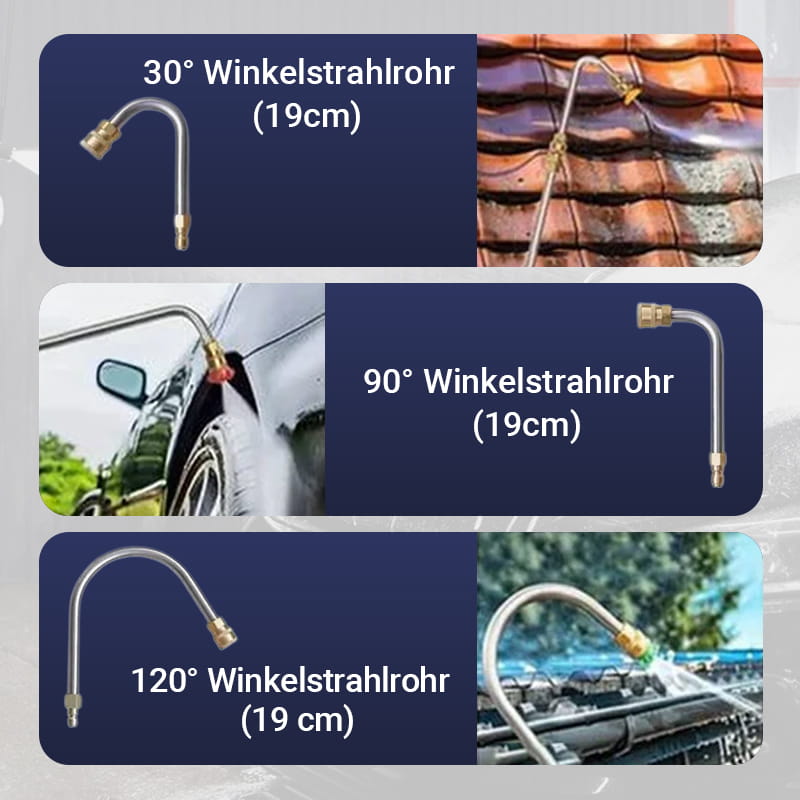Hochdruckreiniger Lanze Set 4000 PSI – Ergonomisch, korrosionsbeständig -    Zorenza