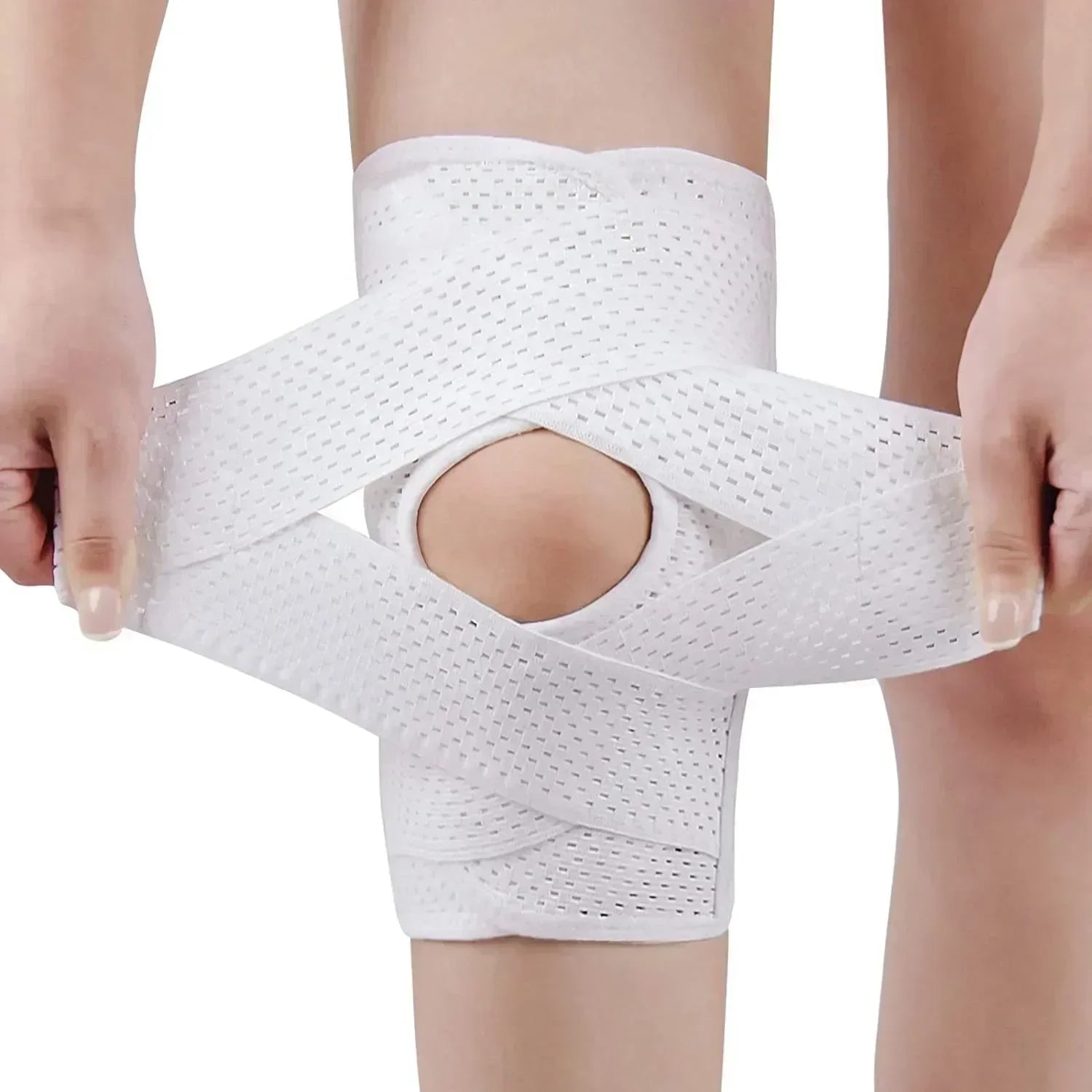 Kniebandage mit offenem Patella-Design -    Zorenza