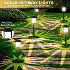 Solarlampe GartenWarmweiß, 8-10h Leuchtdauer -    Zorenza