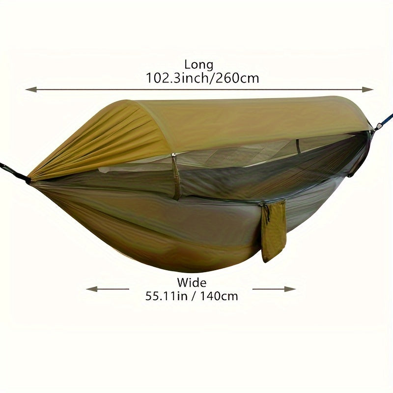 Outdoor-Hängematte mit Moskitonetz und Sonnenschutz -    Zorenza