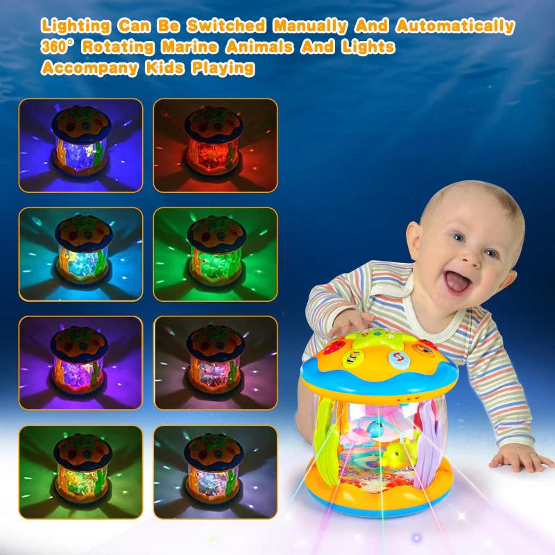 Rotierender Baby-Nachtlicht-Projektor mit Musik Zorenza