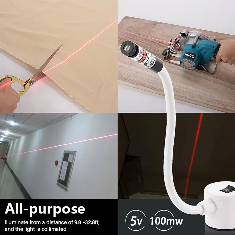 Laser-Nähführung mit magnetischer Halterung -    Zorenza