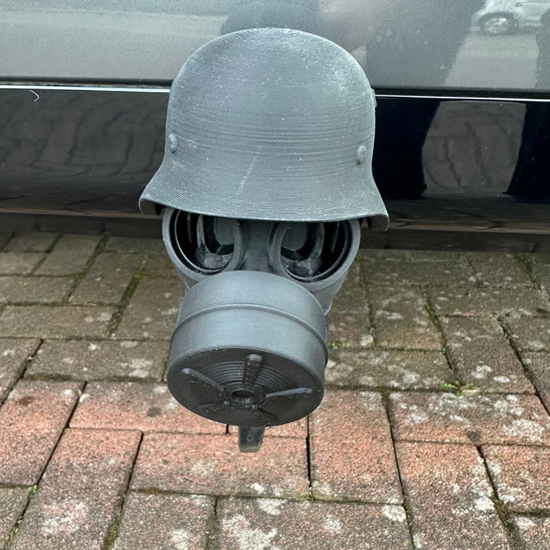 Anhängerkupplungsschutz mit Militärdesign -    Zorenza