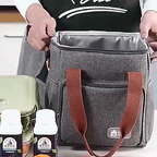 Kühltasche mit Doppelfach und Umhängegurt -    Zorenza