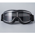 Motorradbrille im Vintage-Stil mit klarer Sicht -    Zorenza