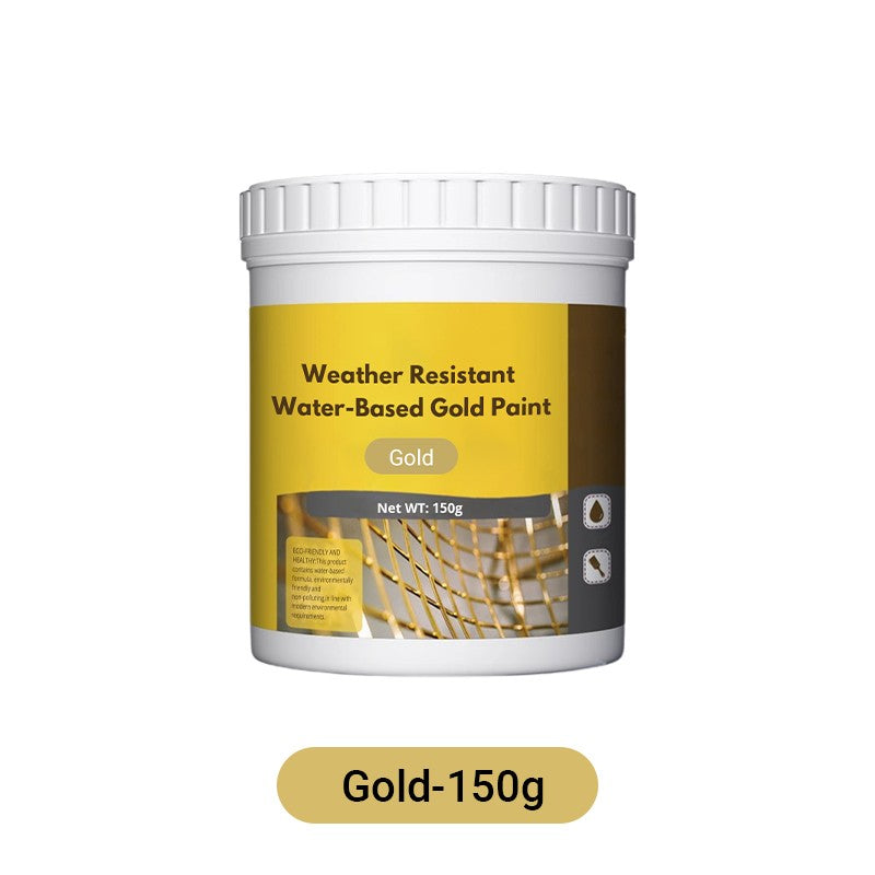 Metallic-Goldfarbe – Wetterbeständiges Finish auf Wasserbasis - Zorenza