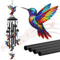 Windspiel Kolibri mit eloxierten Aluminiumröhren -    Zorenza