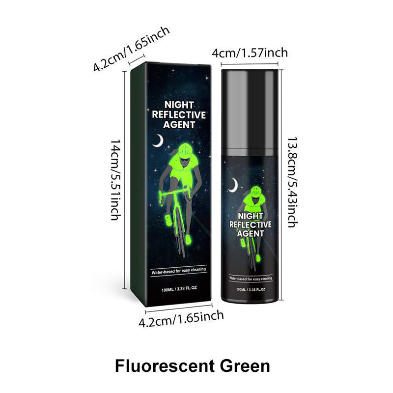 Reflektierender Spray für Fahrrad und Kleidung – 100 ml -    Zorenza