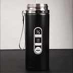 Thermosflasche mit LED-Temperaturanzeige – Edelstahl isoliert -    Zorenza