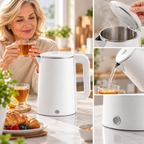 Wasserkocher 0,8 Liter mit Temperaturwahl und Filterfunktion -    Zorenza