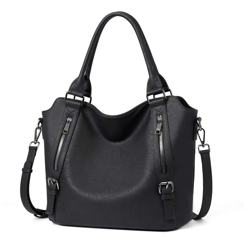 Schultertasche PU-Leder mit verstellbarem Tragegurt -    Zorenza