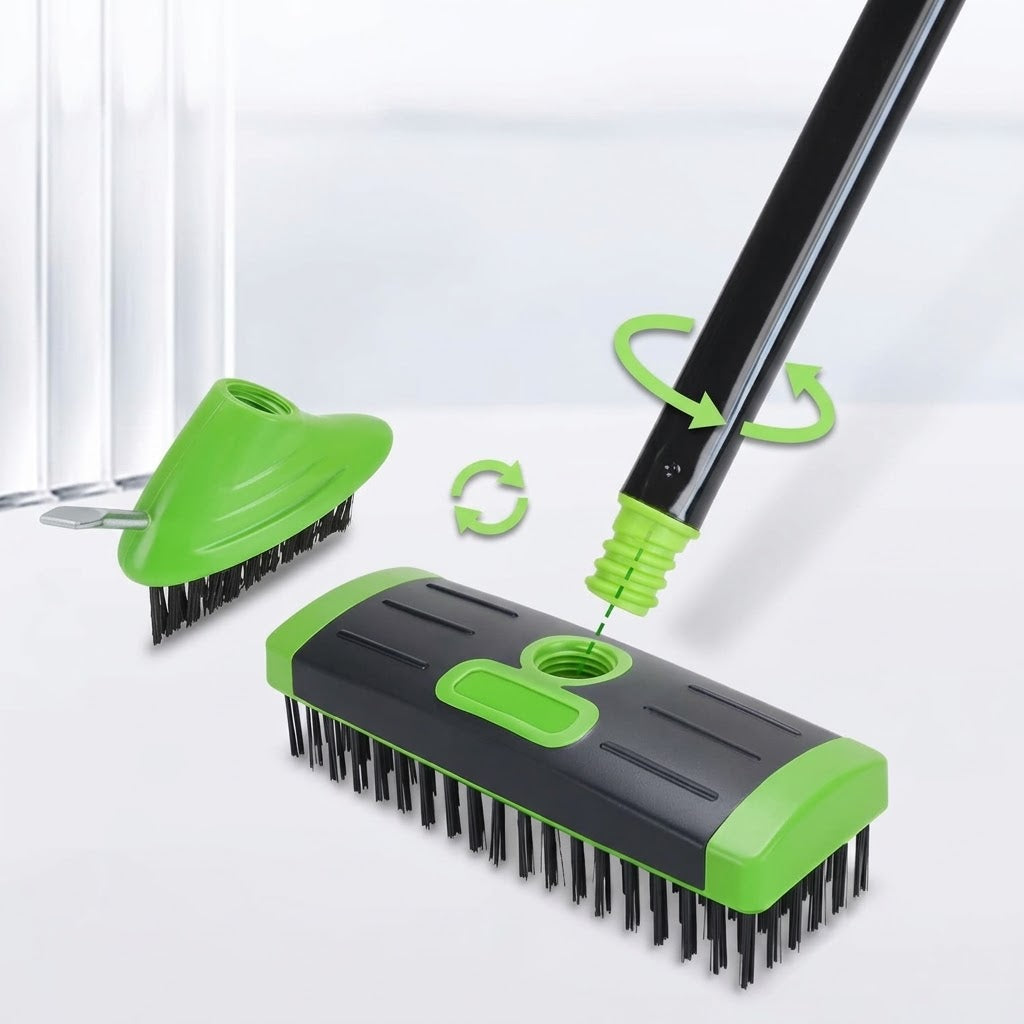 Unkrautbürsten-Set 3-in-1 mit langem Griff -    Zorenza