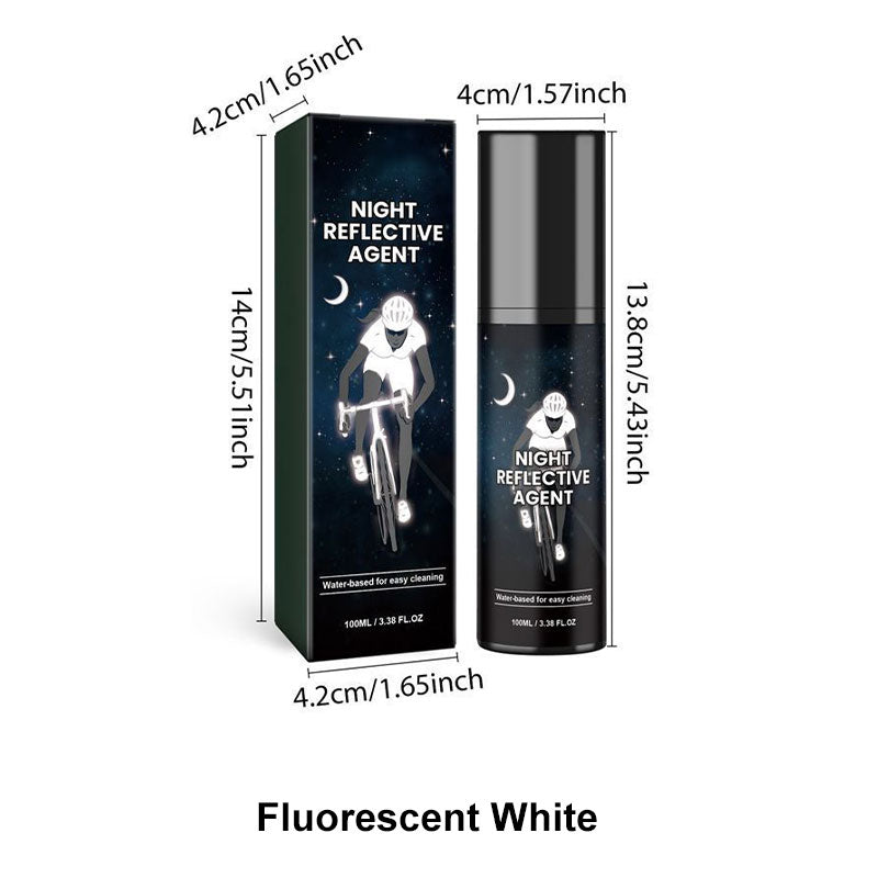 Reflektierender Spray für Fahrrad und Kleidung – 100 ml -    Zorenza