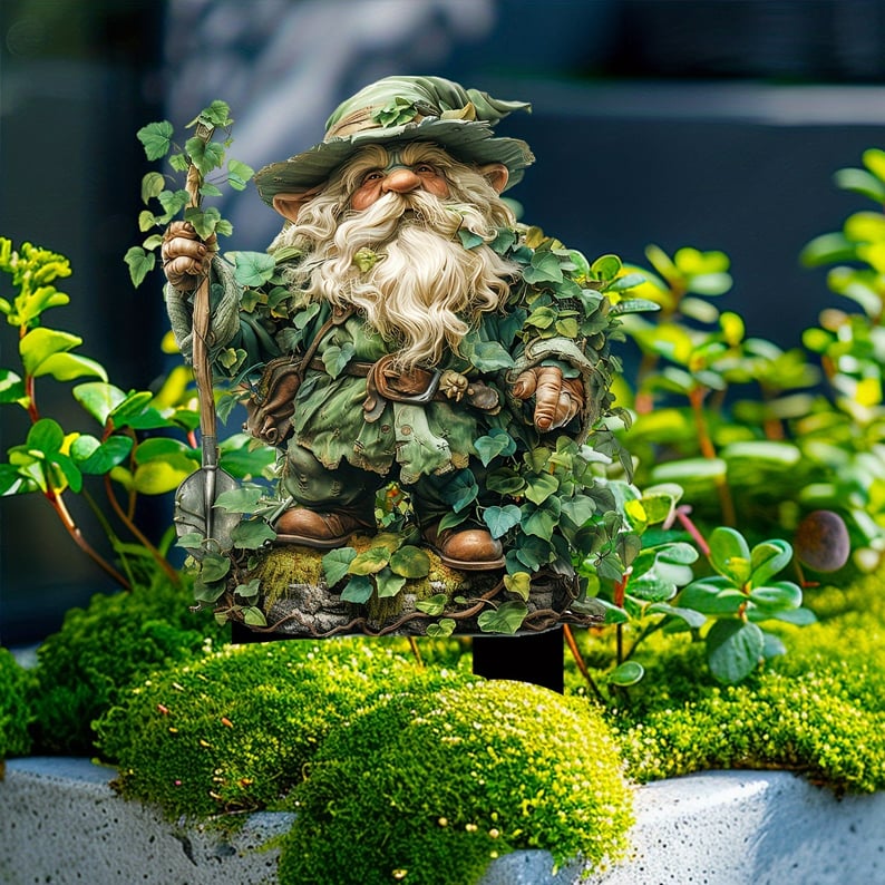 Märchen-Gartenstecker aus Acryl mit Naturmotiven Zorenza