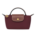 Mini-Handtasche mit Lederdetails und Goldverschluss -    Zorenza