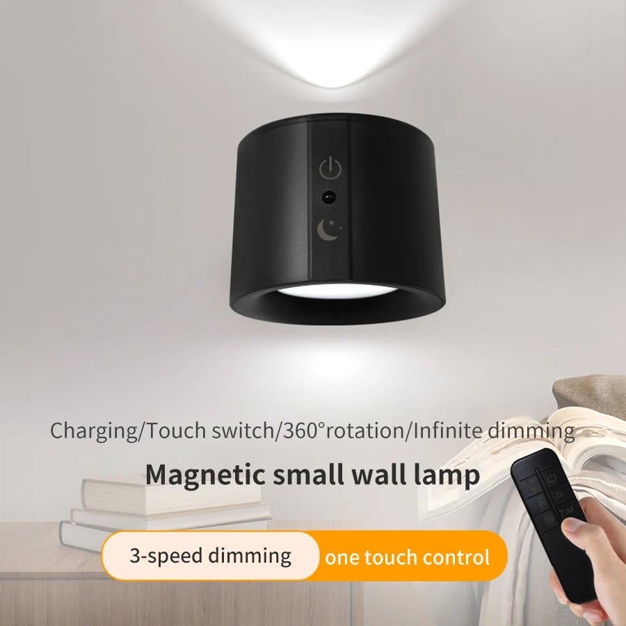 Magnetische Wandleuchte mit Fernbedienung und Touch-Steuerung -    Zorenza