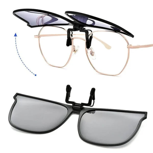 Polarisierte Clip-On Sonnenbrille für Korrekturbrillen -    Zorenza