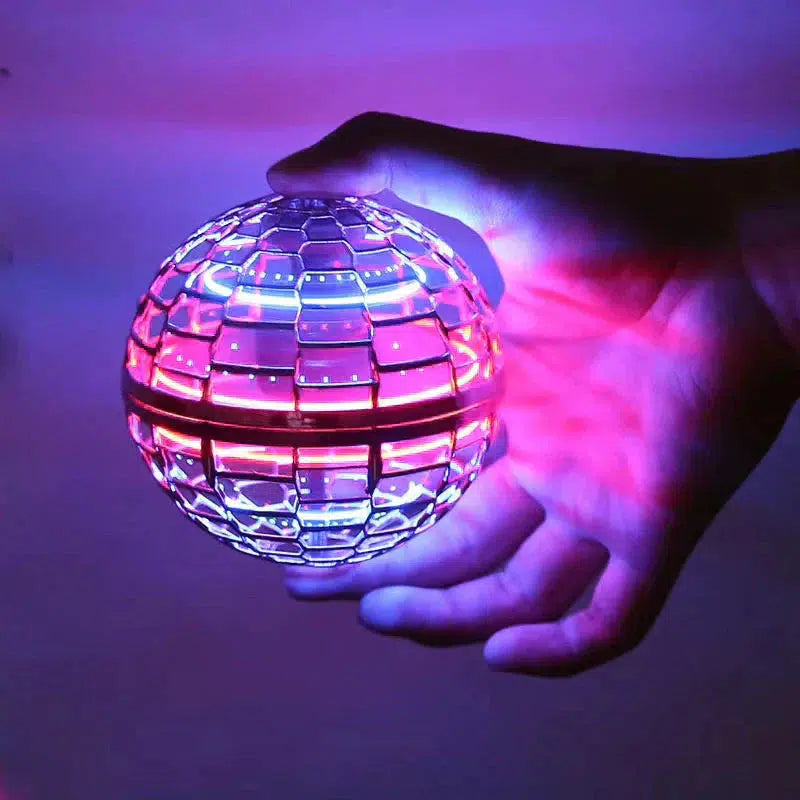 Fliegender Ball mit LED-Licht – Interaktives Spielzeug -    Zorenza