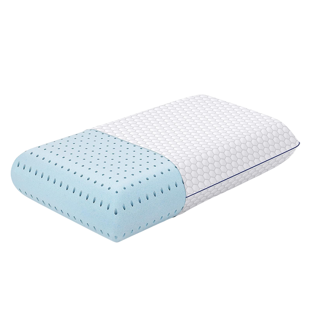 Memory-Foam-Kissen mit Kühlgel – Ergonomische Stütze für Nacken -    Zorenza