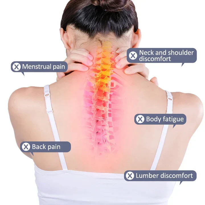 4-in-1 Massagegerät – Wärme, Vibration & Mikrostrom Zorenza