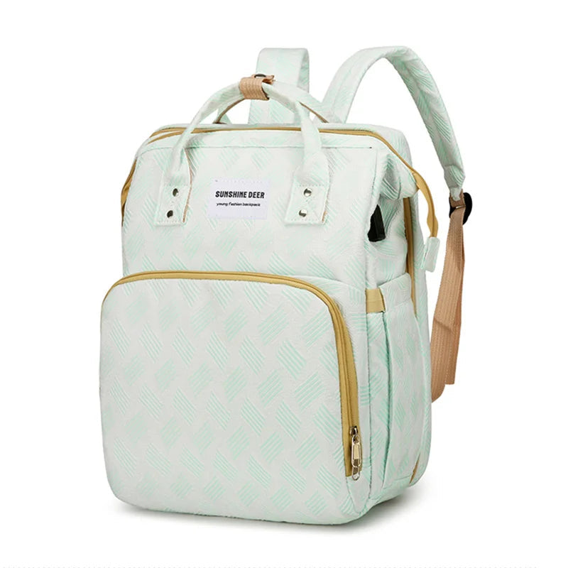 Multifunktionale Wickeltasche mit Reisebett-Funktion Zorenza