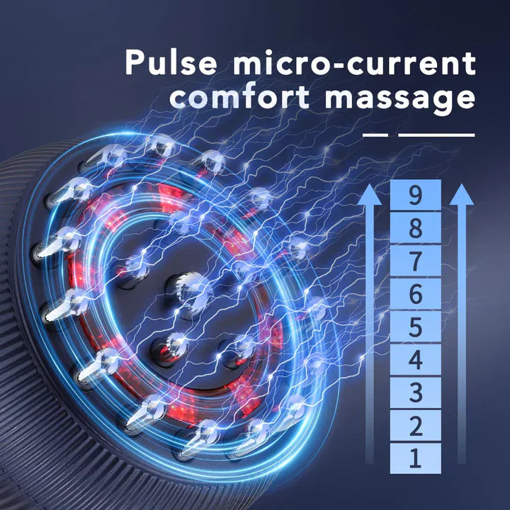 4-in-1 Massagegerät – Wärme, Vibration & Mikrostrom Zorenza
