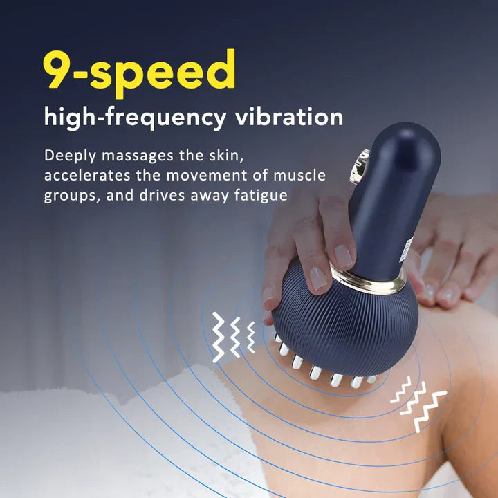 4-in-1 Massagegerät – Wärme, Vibration & Mikrostrom Zorenza