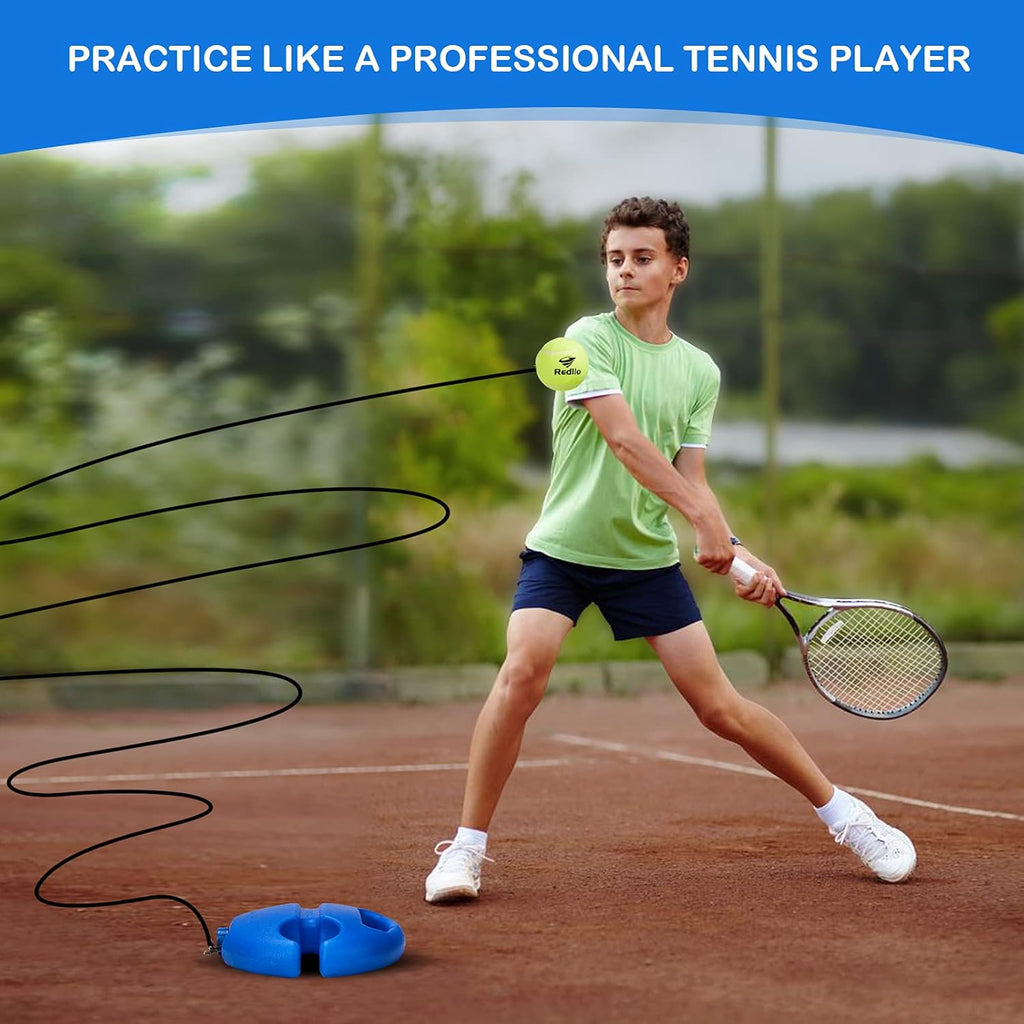Tennis-Trainingsgerät mit Rückprallsystem für Solo-Training Zorenza