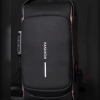 Anti-Diebstahl Crossbody-Tasche mit versteckten Fächern -    Zorenza