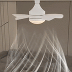 Deckenventilator mit LED-Beleuchtung und Fernbedienung -    Zorenza