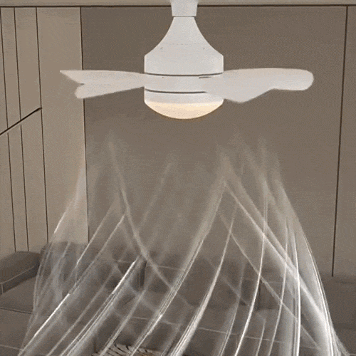 Deckenventilator mit LED-Beleuchtung und Fernbedienung -    Zorenza
