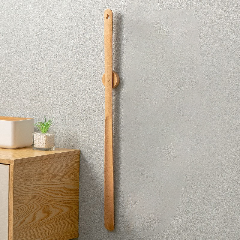 Schuhlöffel Holz 50 cm mit magnetischem Ende -    Zorenza