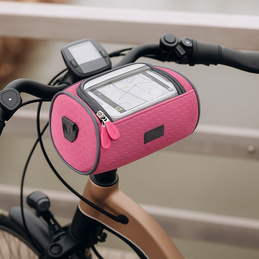 Fahrrad-Lenkertasche mit Touchscreen-Fenster – Navigieren ohne Hände Zorenza
