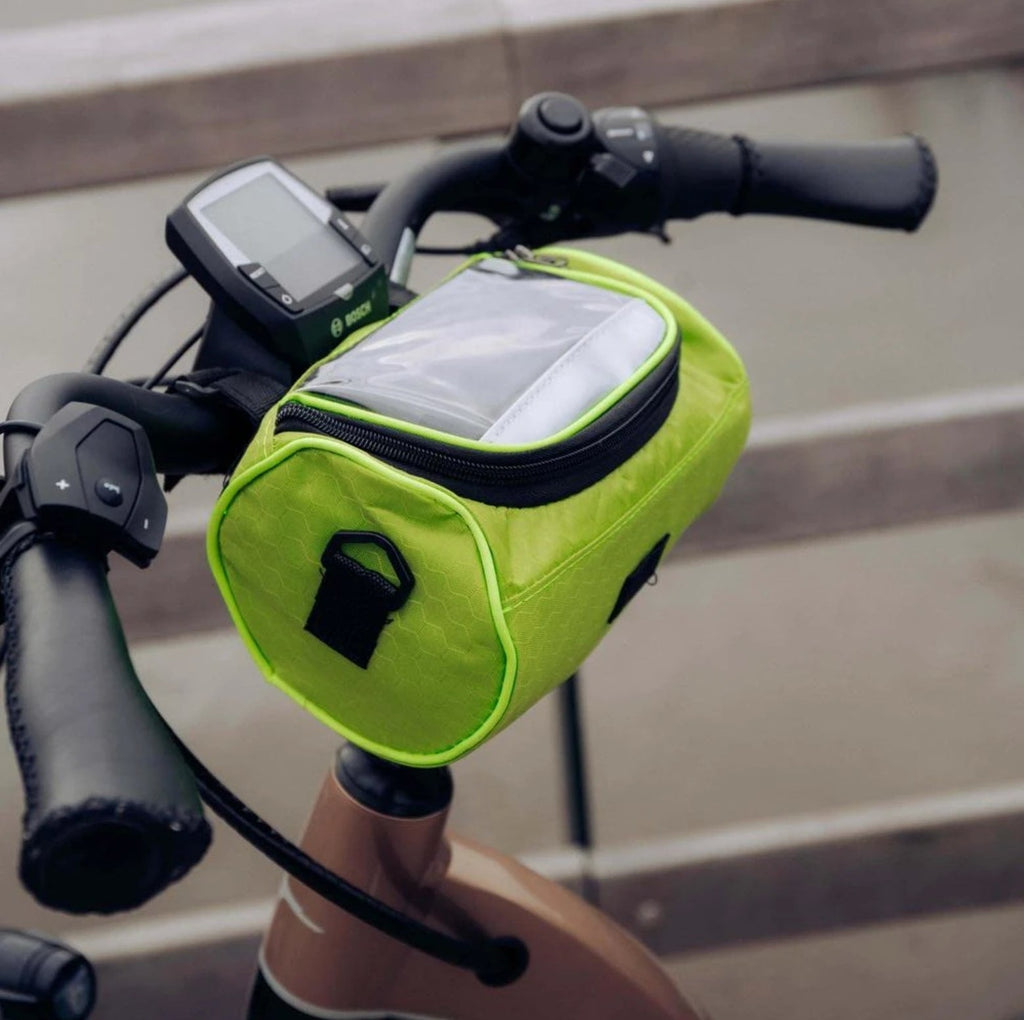 Fahrrad-Lenkertasche mit Touchscreen-Fenster – Navigieren ohne Hände Zorenza