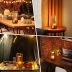 Tischlampe kabellos mit Touch-Dimmer und LED -    Zorenza