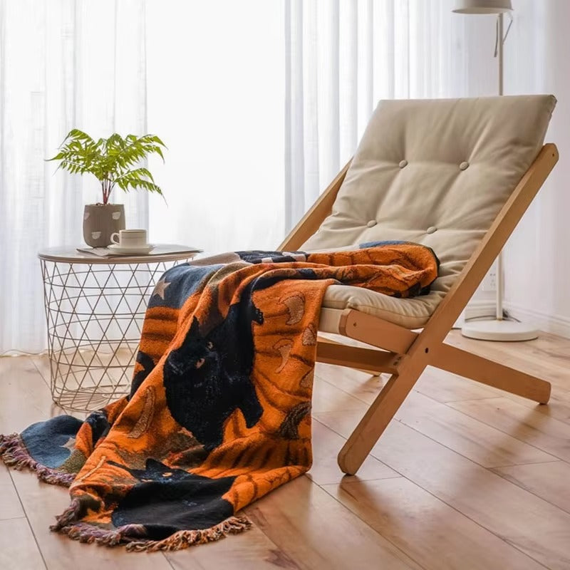 Sofawurf gestrickt mit Motiv – Anti-Pilling -    Zorenza