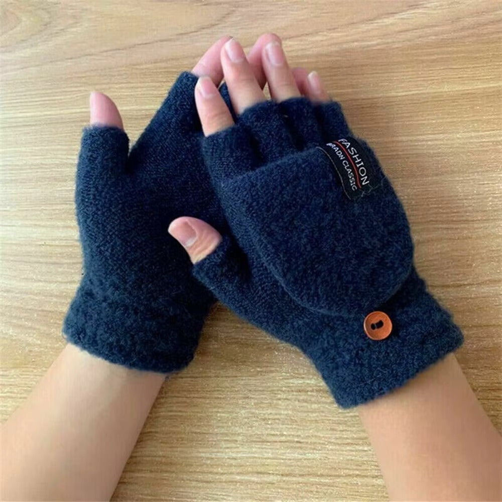 USB Heizhandschuhe Strick mit 3 Wärmestufen -    Zorenza