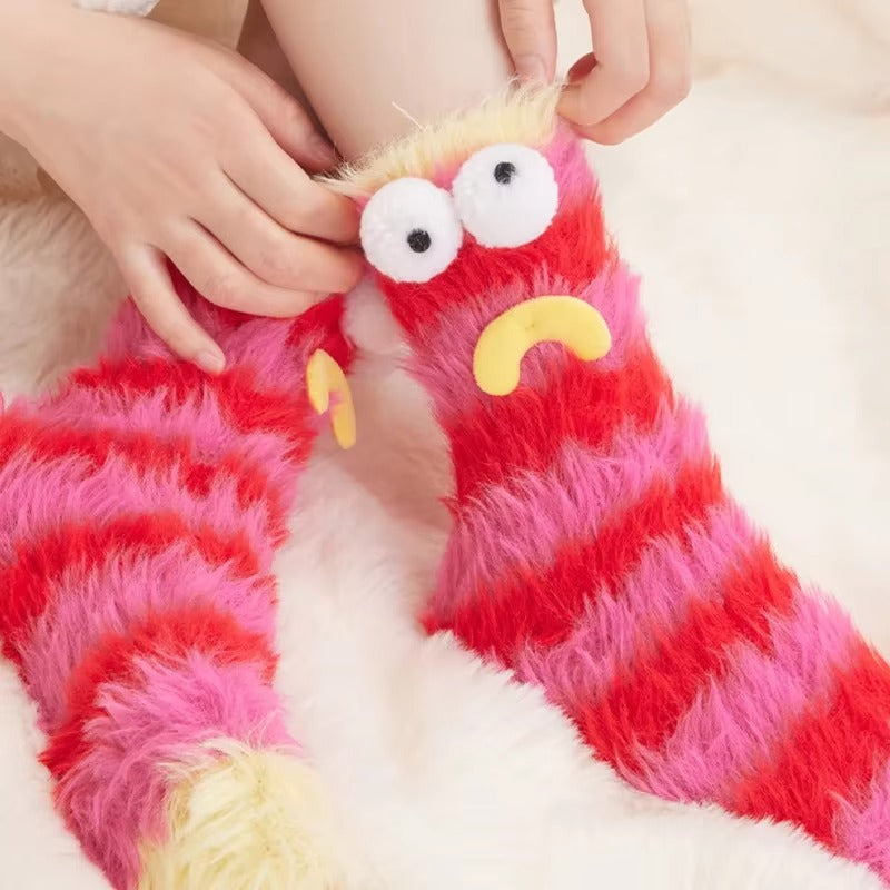 3D-Motivsocken Fleece – Kuschelig Warm für Zuhause -    Zorenza