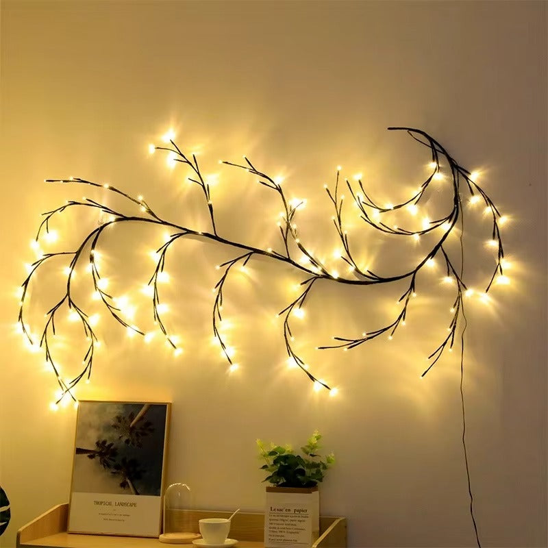 LED-Rankenlichterkette mit 144 Lichtern, 2,3 m, dimmbar -    Zorenza