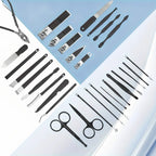 30 stks manicure set draagbare roestvrijstalen nagelknipper trimgereedschap schoonheid pedicure kit vingerverzorging nagelknipper schaar set Zorenza