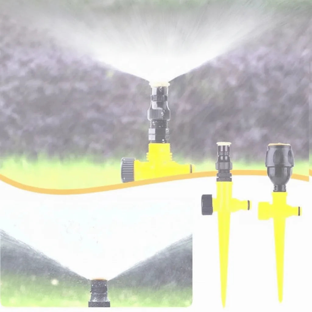 Rasensprenger 360° mit verstellbarem Sprühsystem -    Zorenza