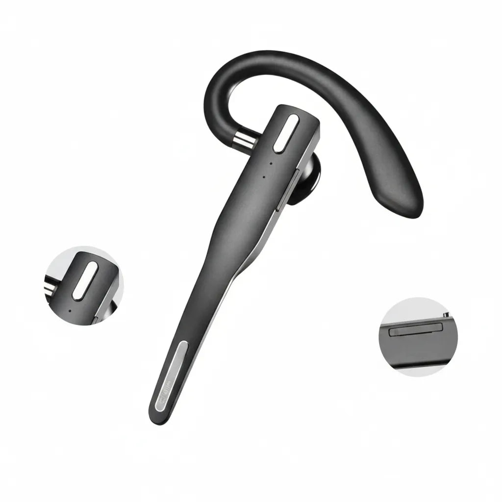 Bluetooth Headset 5.1 mit Geräuschunterdrückung -    Zorenza