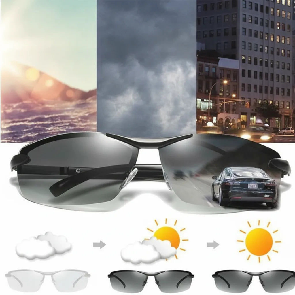 Photochromatische Sonnenbrille – Automatische Tönung -    Zorenza