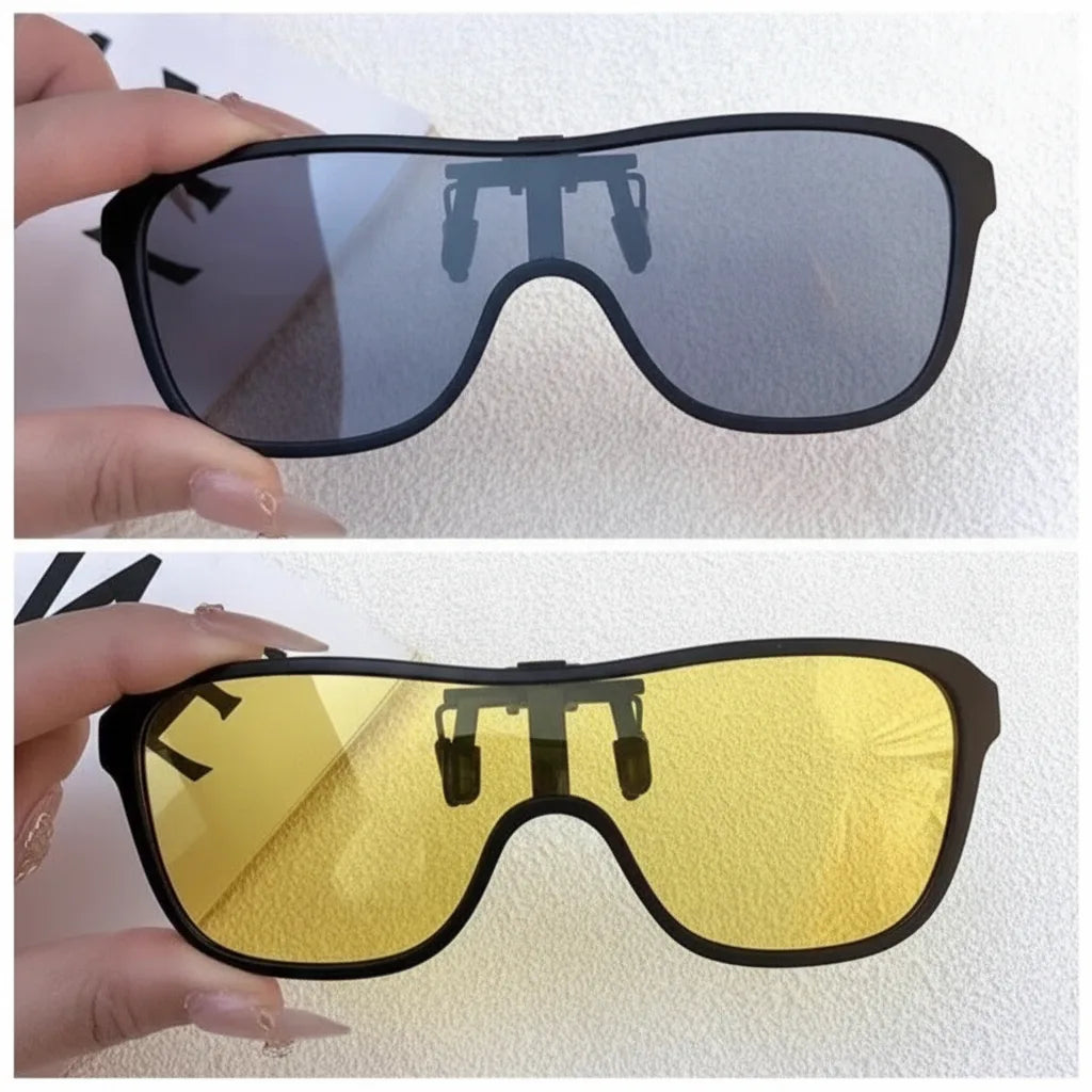 Clip-On Sonnenbrille polarisiert aufklappbar -    Zorenza