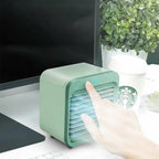 Mini-Luftkühler mit Wassertank, USB-Akku, 3 Stufen -    Zorenza