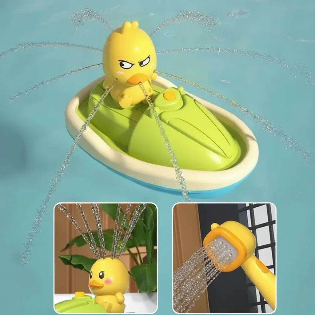 Enten-Badespielzeug mit Wassersprühfunktion -    Zorenza