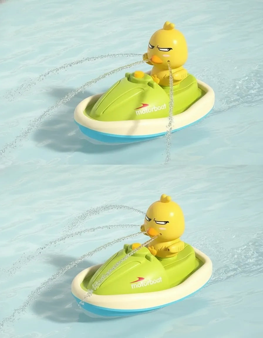 Enten-Badespielzeug mit Wassersprühfunktion -    Zorenza