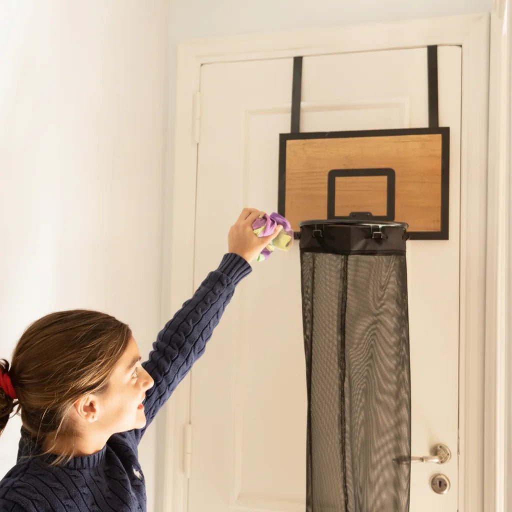 Wäschekorb Basketball-Korb zum Einhängen an der Tür -    Zorenza